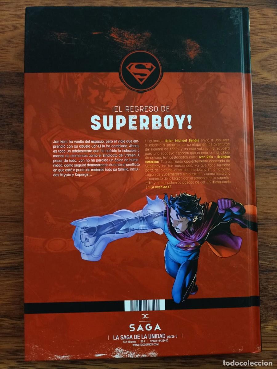 C&oacute;mics: SUPERMAN. La Saga de la Unidad parte 3. LA CASA DE EL. ECC C&oacute;mics. NUEVO - Foto 2