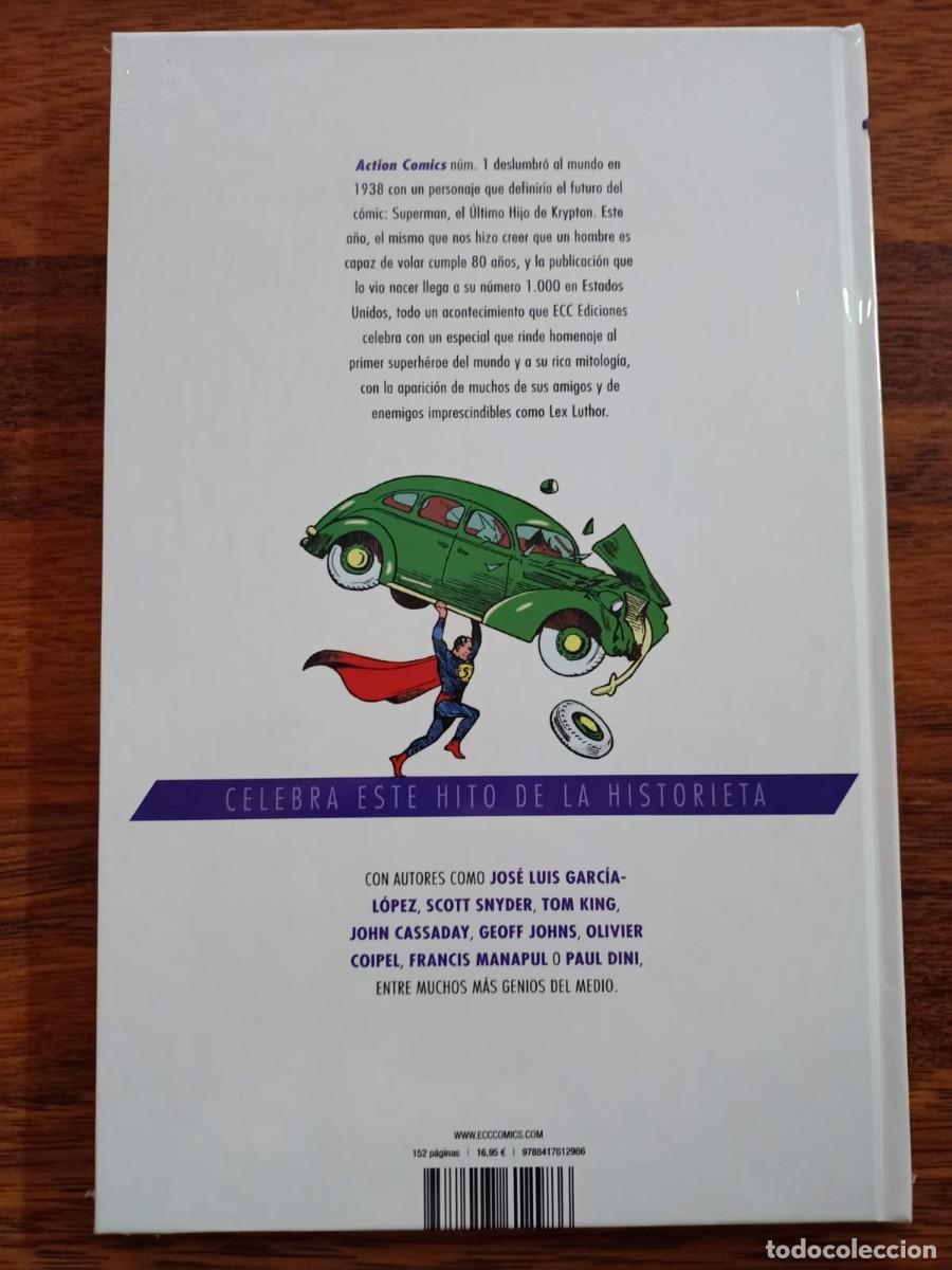C&oacute;mics: SUPERMAN ESPECIAL ACTION COMICS N&ordm; 1000. ECC C&oacute;mics. NUEVO - Foto 2