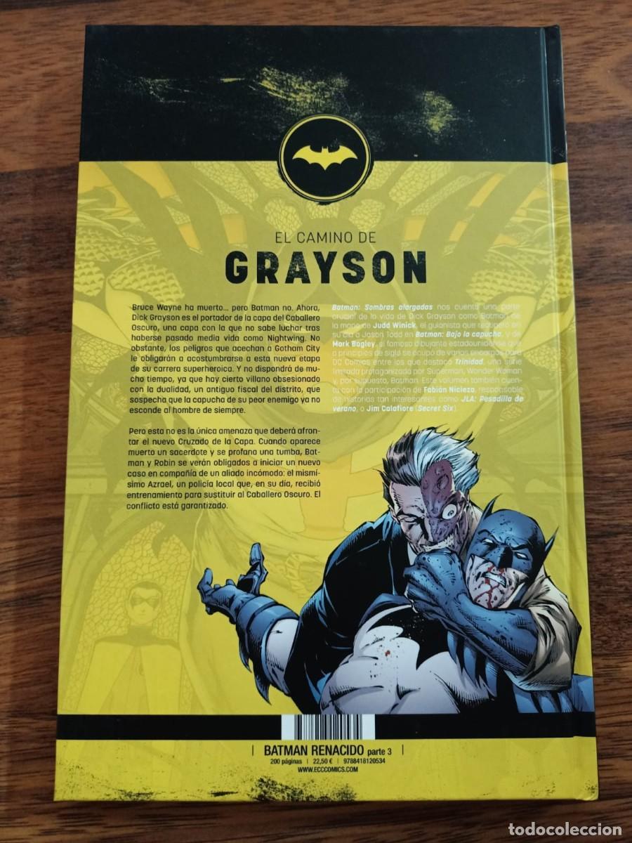 C&oacute;mics: BATMAN. Batman Renacido parte 3. SOMBRAS ALARGADAS. ECC C&oacute;mics. NUEVO - Foto 2