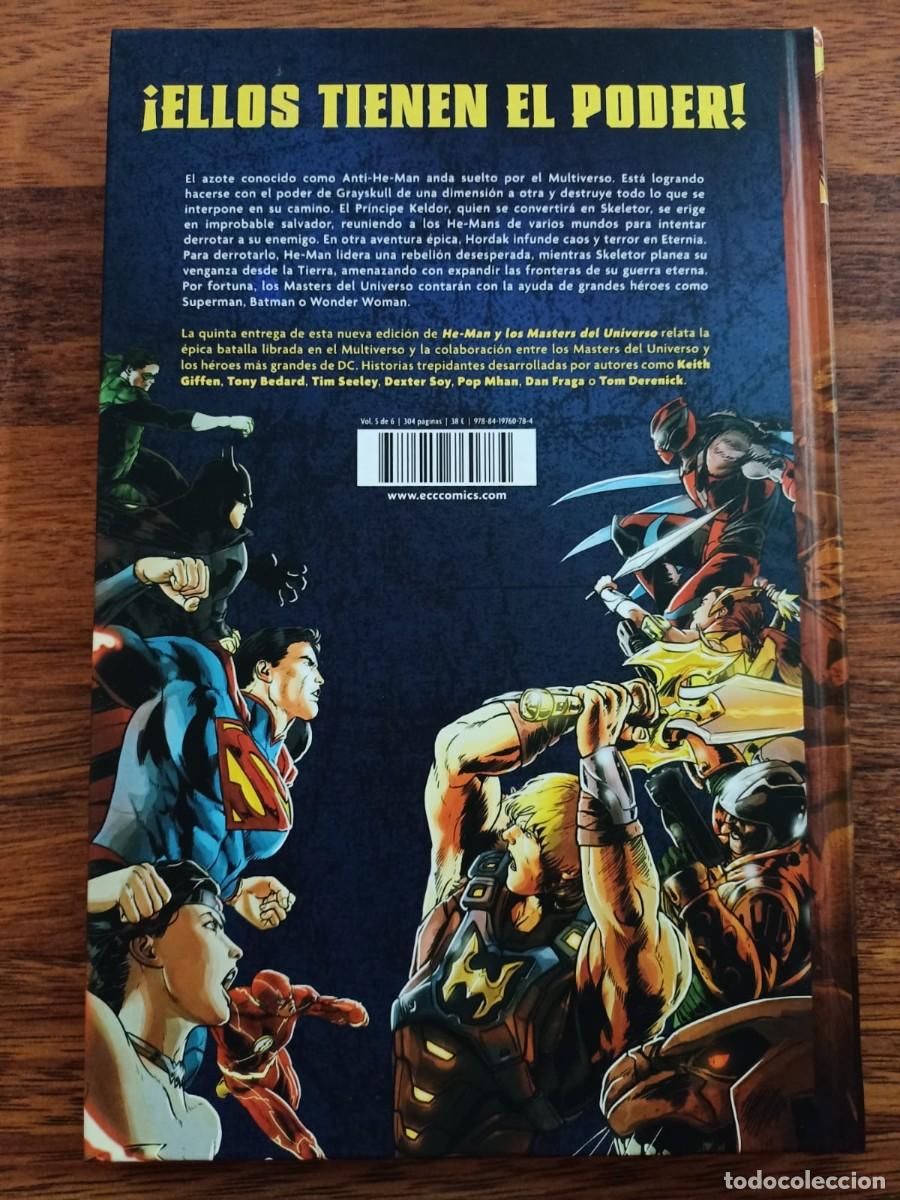 C&oacute;mics: HE-MAN Y LOS MASTERS DEL UNIVERSO VOL. 5 de 6. ECC C&oacute;mics. NUEVO - Foto 2