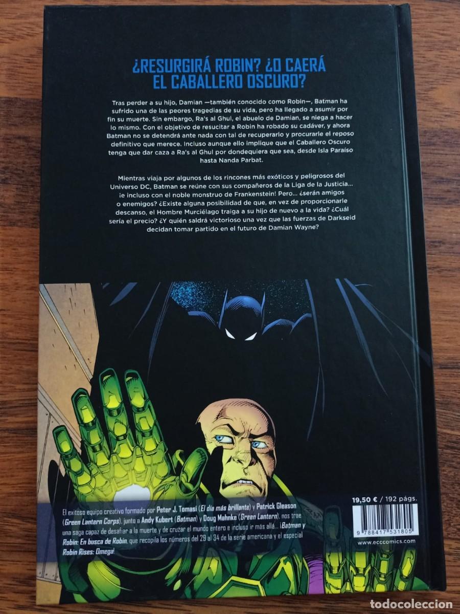 C&oacute;mics: BATMAN Y ROBIN. EN BUSCA DE ROBIN. ECC C&oacute;mics. NUEVO - Foto 2