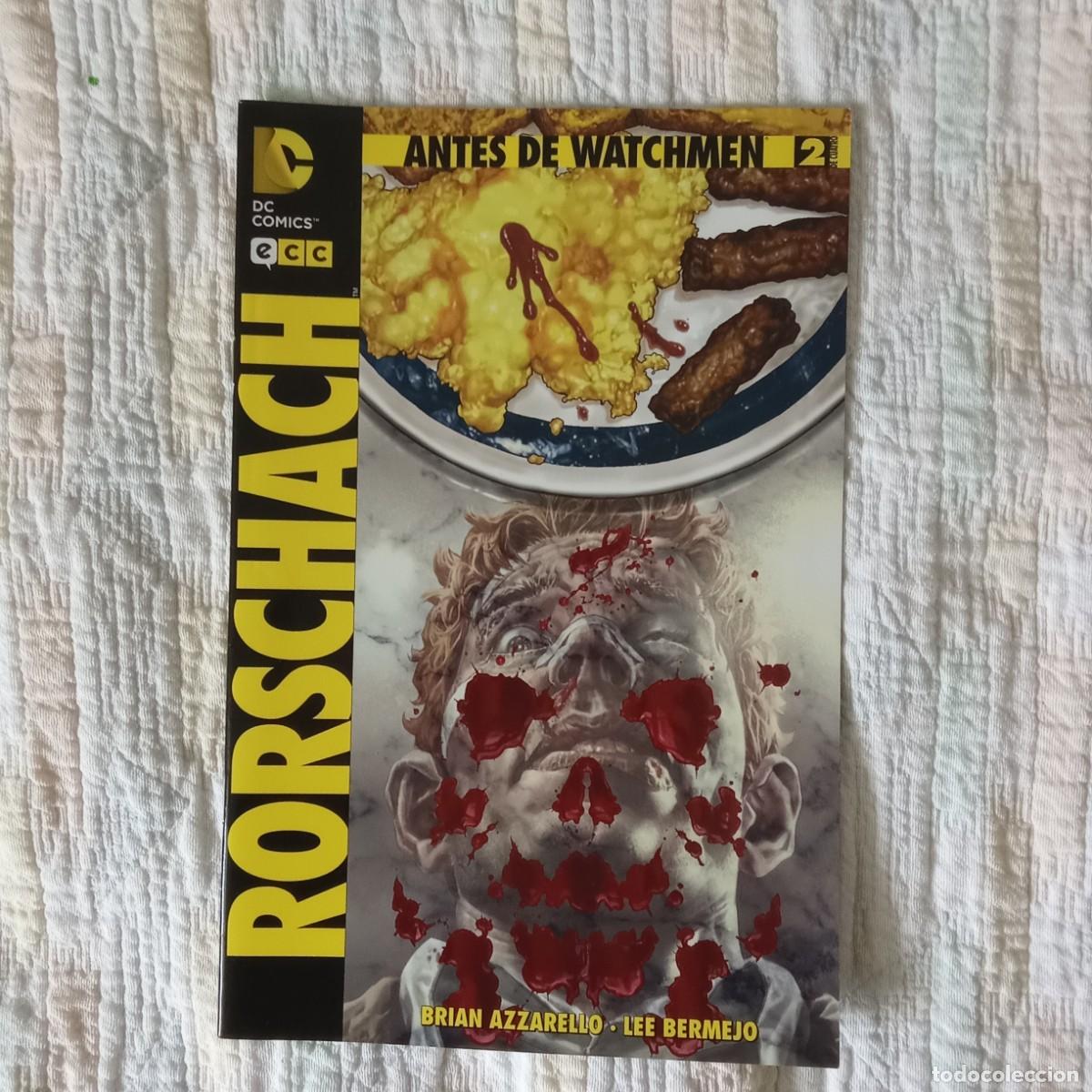 C&oacute;mics: Antes de Watchmen: Rorschach n&uacute;m. 02 Brian Azzarello ECC Ediciones - Foto 1