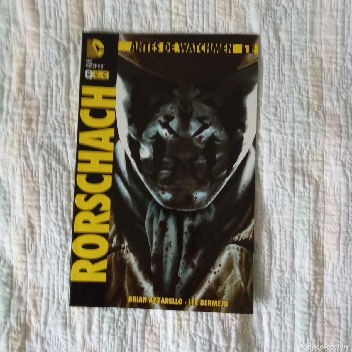 C&oacute;mics: Antes de Watchmen. Rorschach 1 Brian Azzarello ECC Ediciones - Foto 1