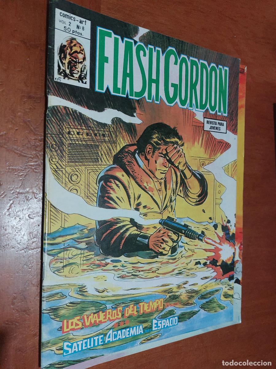 C&oacute;mics: FLASH GORDON. VOL. 2. N&ordm; 8. GRAPA. EDICIONES V&Eacute;RTICE. BUEN ESTADO - Foto 1