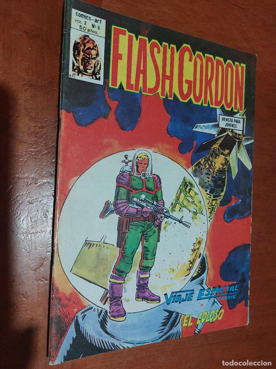 C&oacute;mics: FLASH GORDON. VOL. 2. N&ordm; 6. GRAPA. EDICIONES V&Eacute;RTICE. BUEN ESTADO - Foto 1