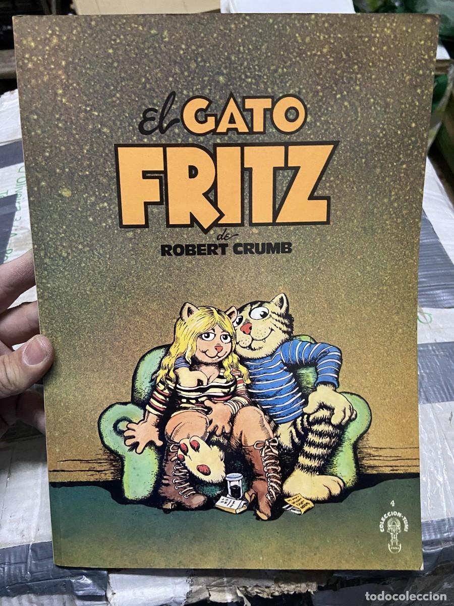 C&oacute;mics: TEBEO COMIC EL GATO FRITZ ROBERT CRUMB # 4 COLECCION TUMI - Foto 1