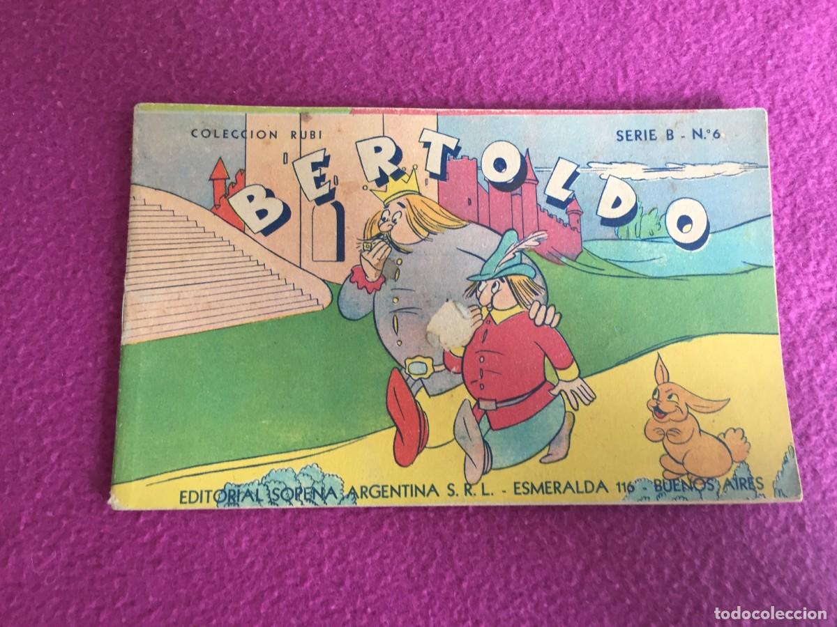 C&oacute;mics: BERTOLDO - COLECCION RUBI - 1944 - 1&ordf; EDICION - Foto 1