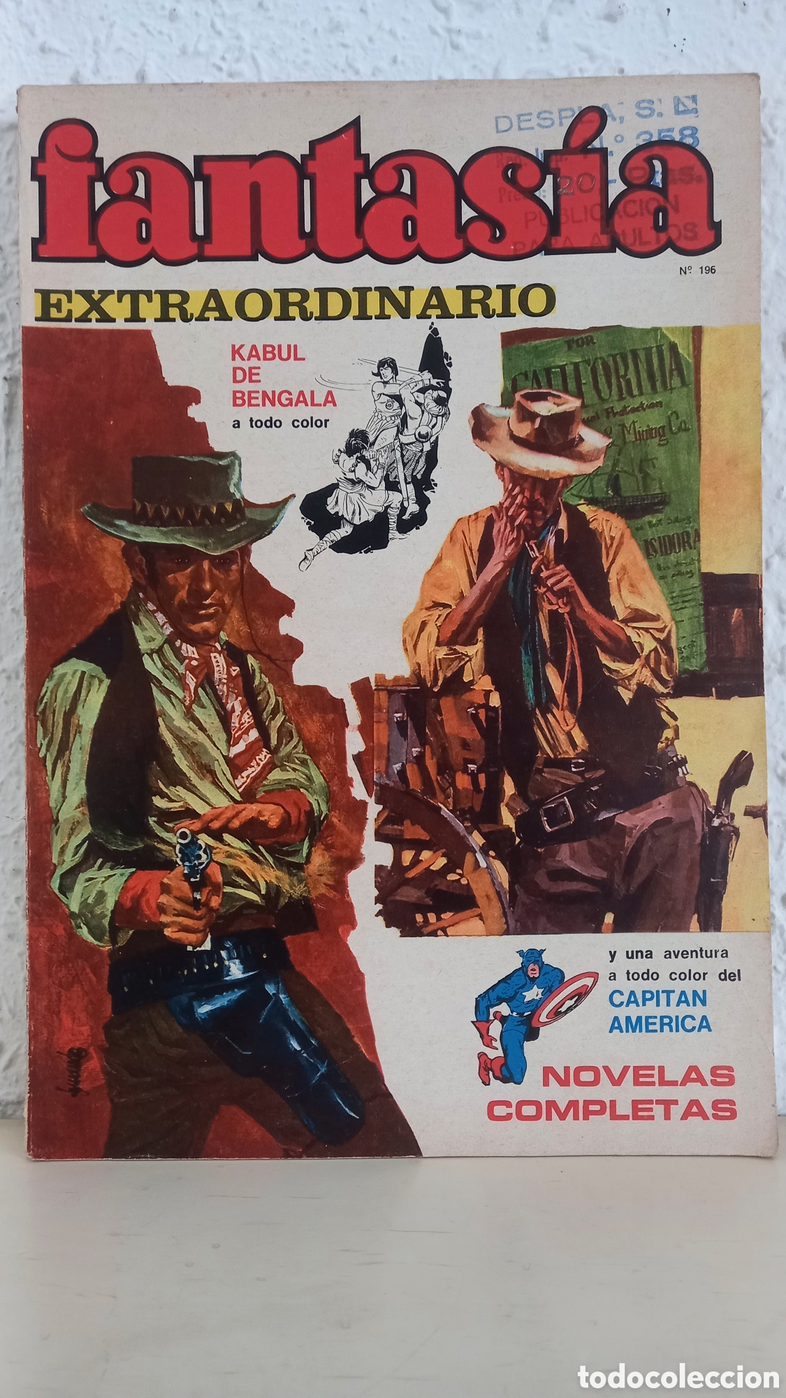 C&oacute;mics: Comic FANTASIA. Extraordinario. 196 - Foto 1