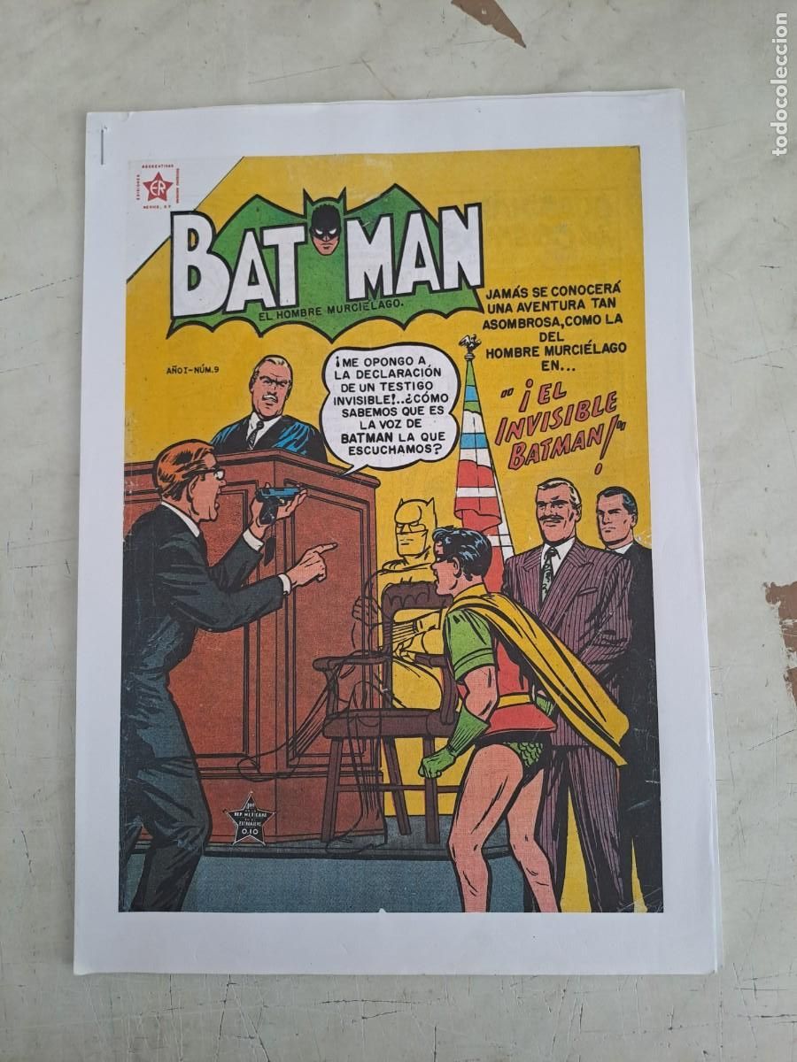 C&oacute;mics: Batman 9, Novaro, comic fotocopiado - Foto 1