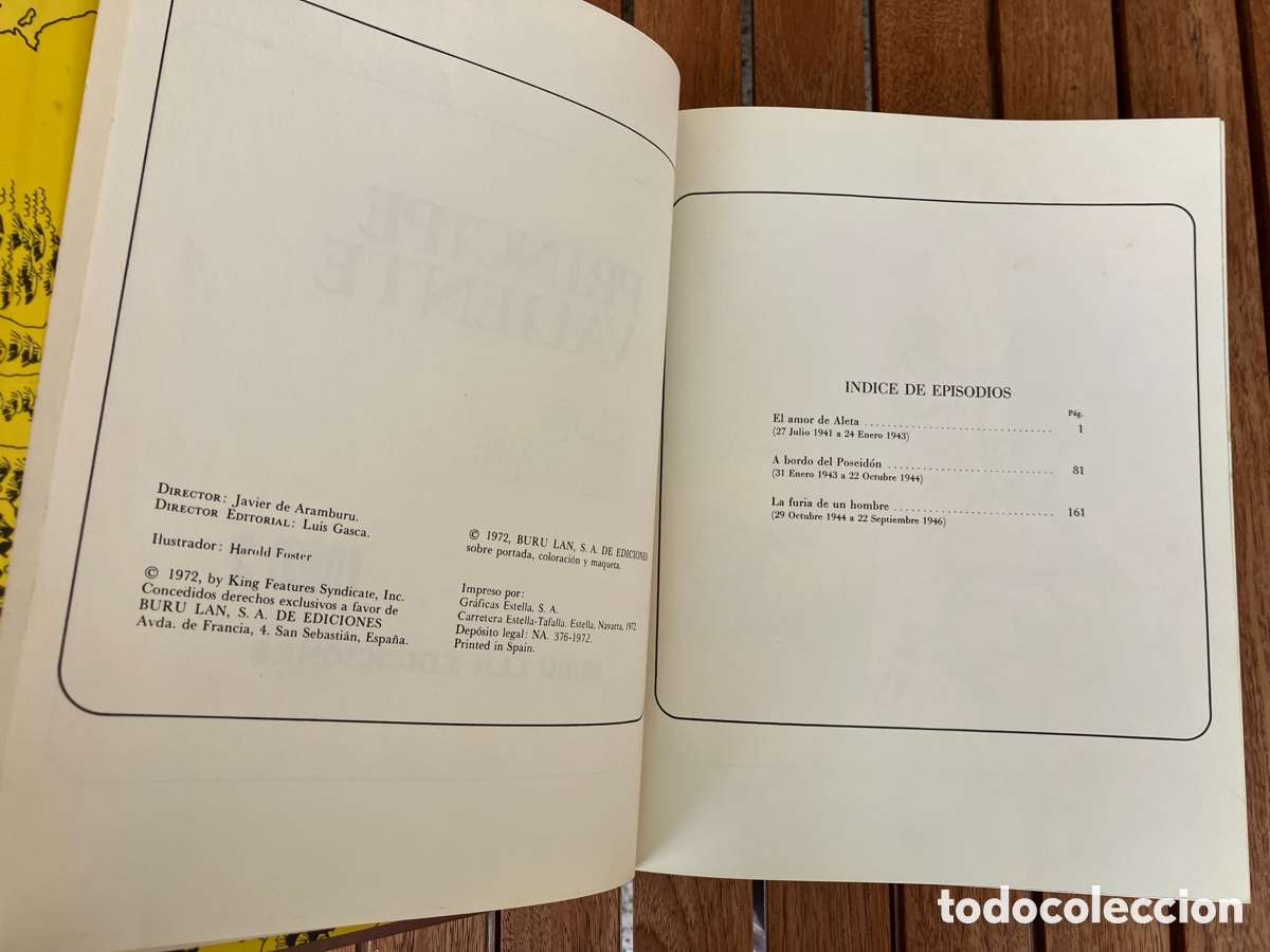 C&oacute;mics: Pr&iacute;ncipe Valiente, tomo II, Buru Lan 1972 - Foto 6