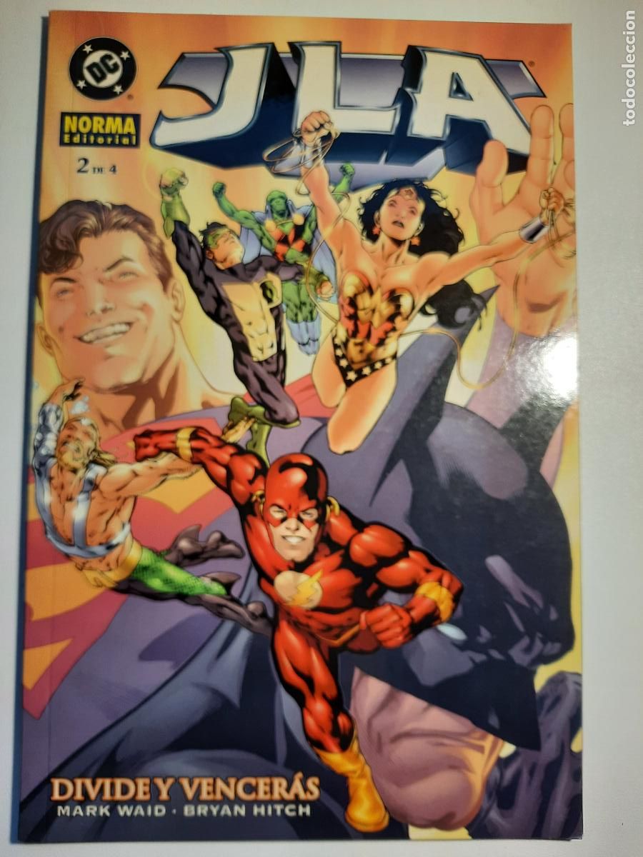 C&oacute;mics: JLA: DIVIDE Y VENCER&Aacute;S N&ordm; 1 AL 4 DE 4 - ED. NORMA -COMPLETA - Foto 6
