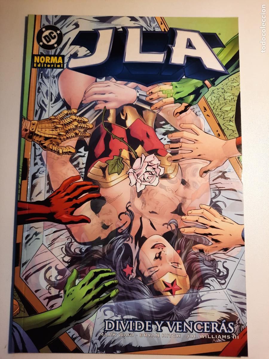 C&oacute;mics: JLA: DIVIDE Y VENCER&Aacute;S N&ordm; 1 AL 4 DE 4 - ED. NORMA -COMPLETA - Foto 12