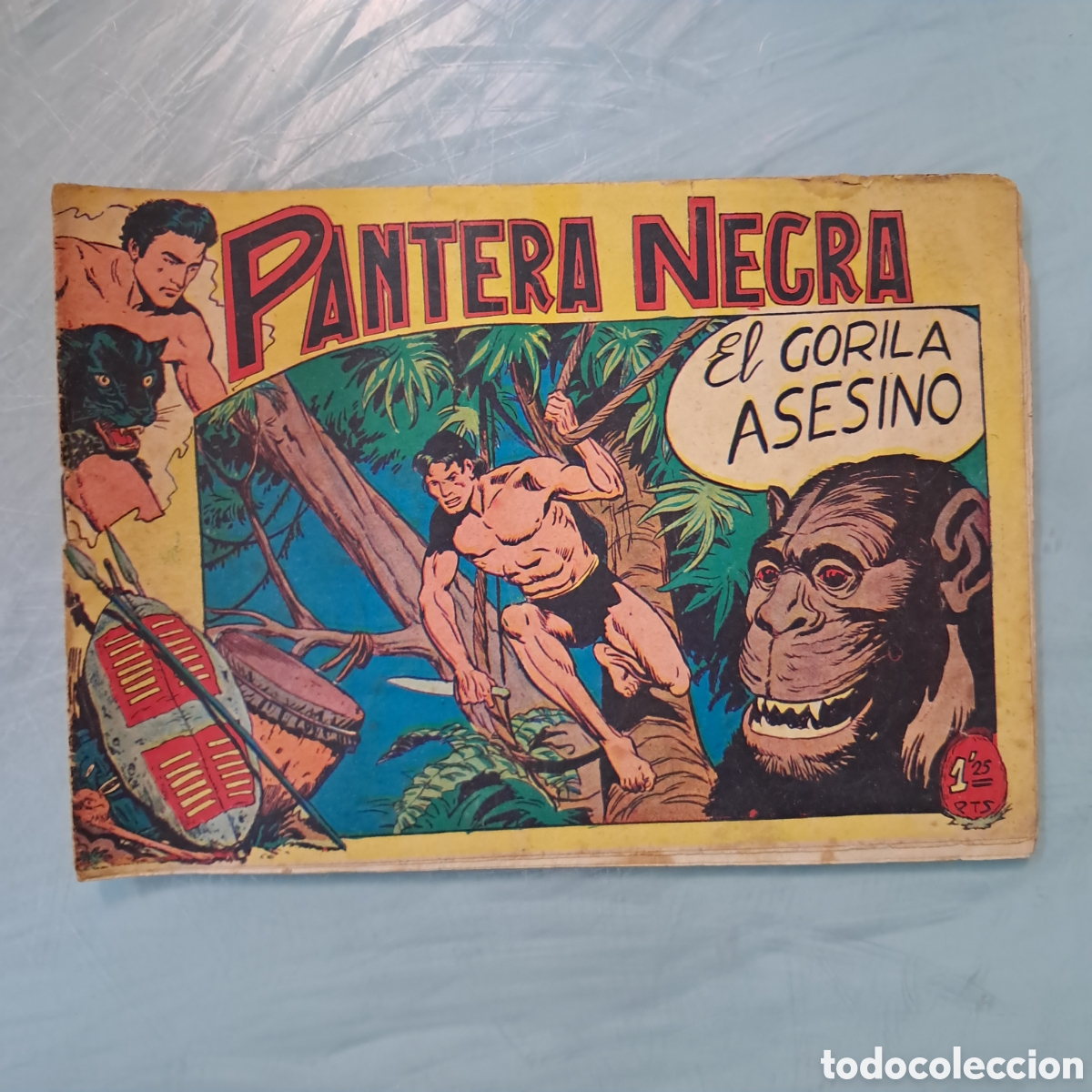 C&oacute;mics: Pantera negra 1,25 pesetas Editorial Maga,19 - Foto 1