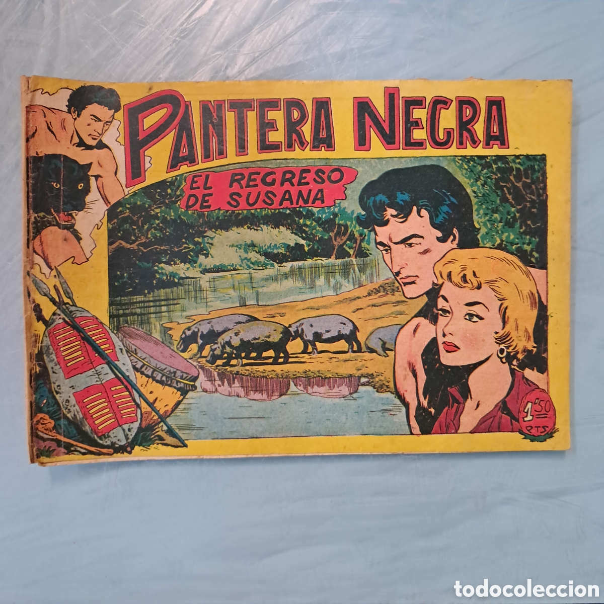 C&oacute;mics: Pantera negra 1,25 pesetas Editorial Maga,23 - Foto 1