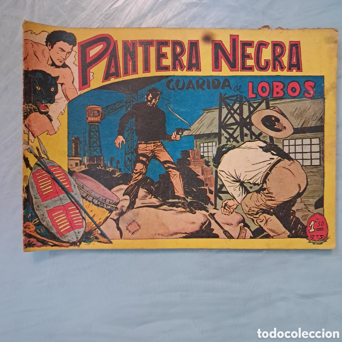 C&oacute;mics: Pantera negra 1,25 pesetas Editorial Maga ,30 - Foto 1