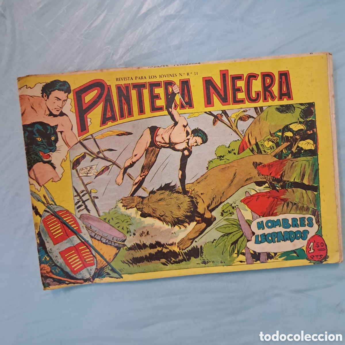 C&oacute;mics: Pantera negra 1,25 pesetas Editorial Maga,3 - Foto 1