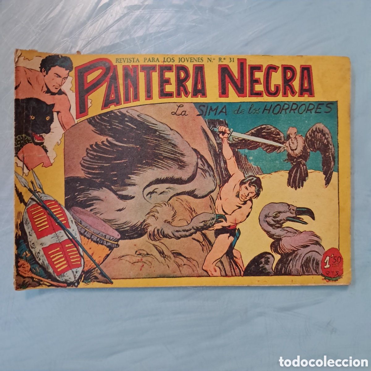 C&oacute;mics: Pantera negra 1,25 pesetas Editorial Maga, 46 - Foto 1
