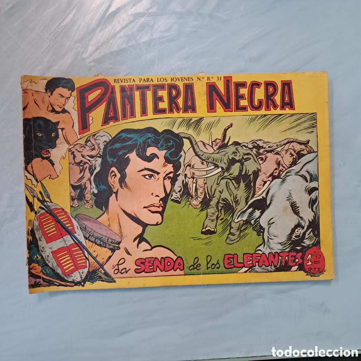 C&oacute;mics: Pantera negra 1,25 pesetas Editorial Maga, 50 - Foto 1