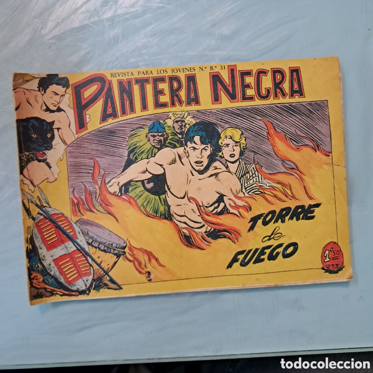 C&oacute;mics: Pantera negra 1,25 pesetas Editorial Maga, 48 - Foto 1
