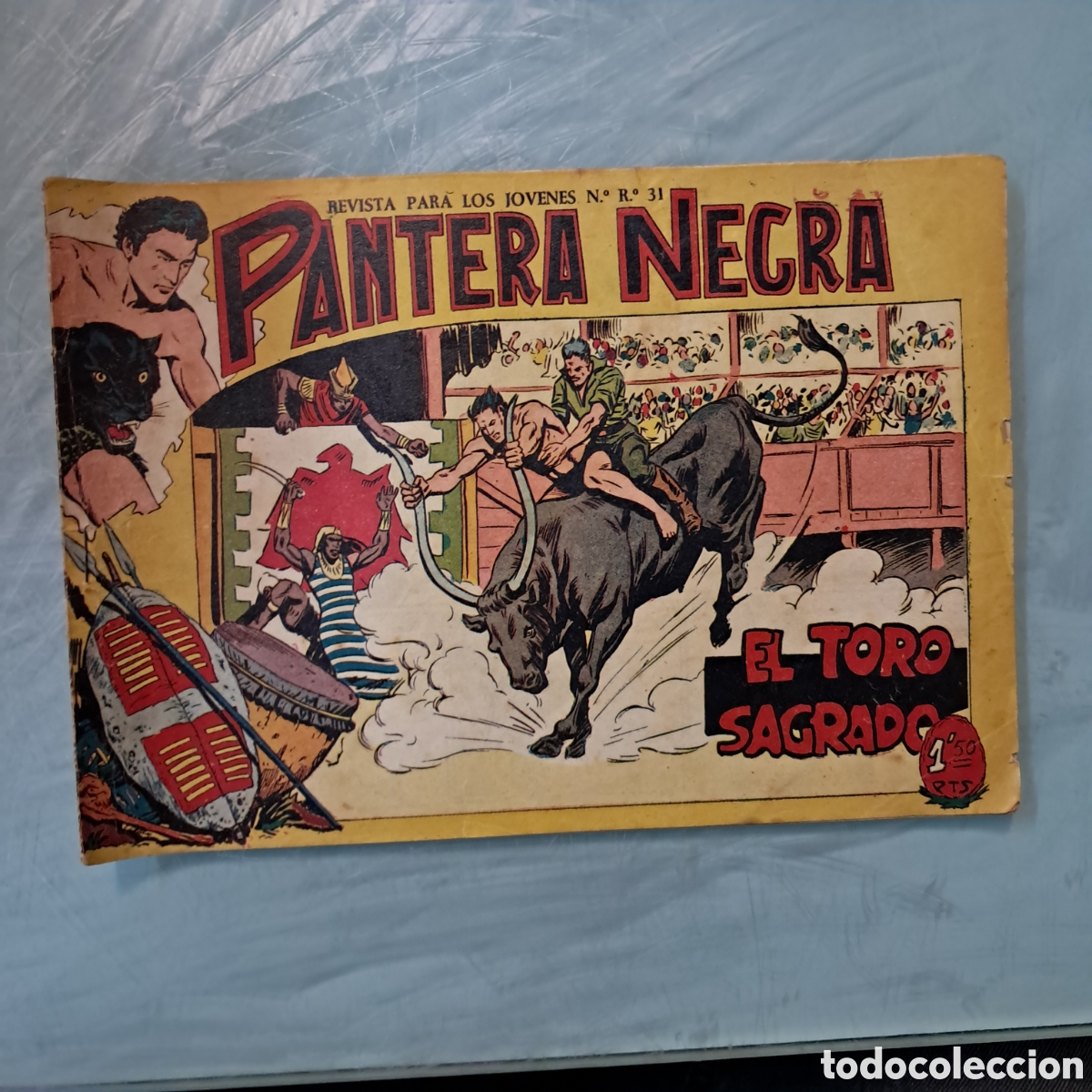 C&oacute;mics: Pantera negra 1,25 pesetas Editorial Maga, 47 - Foto 1