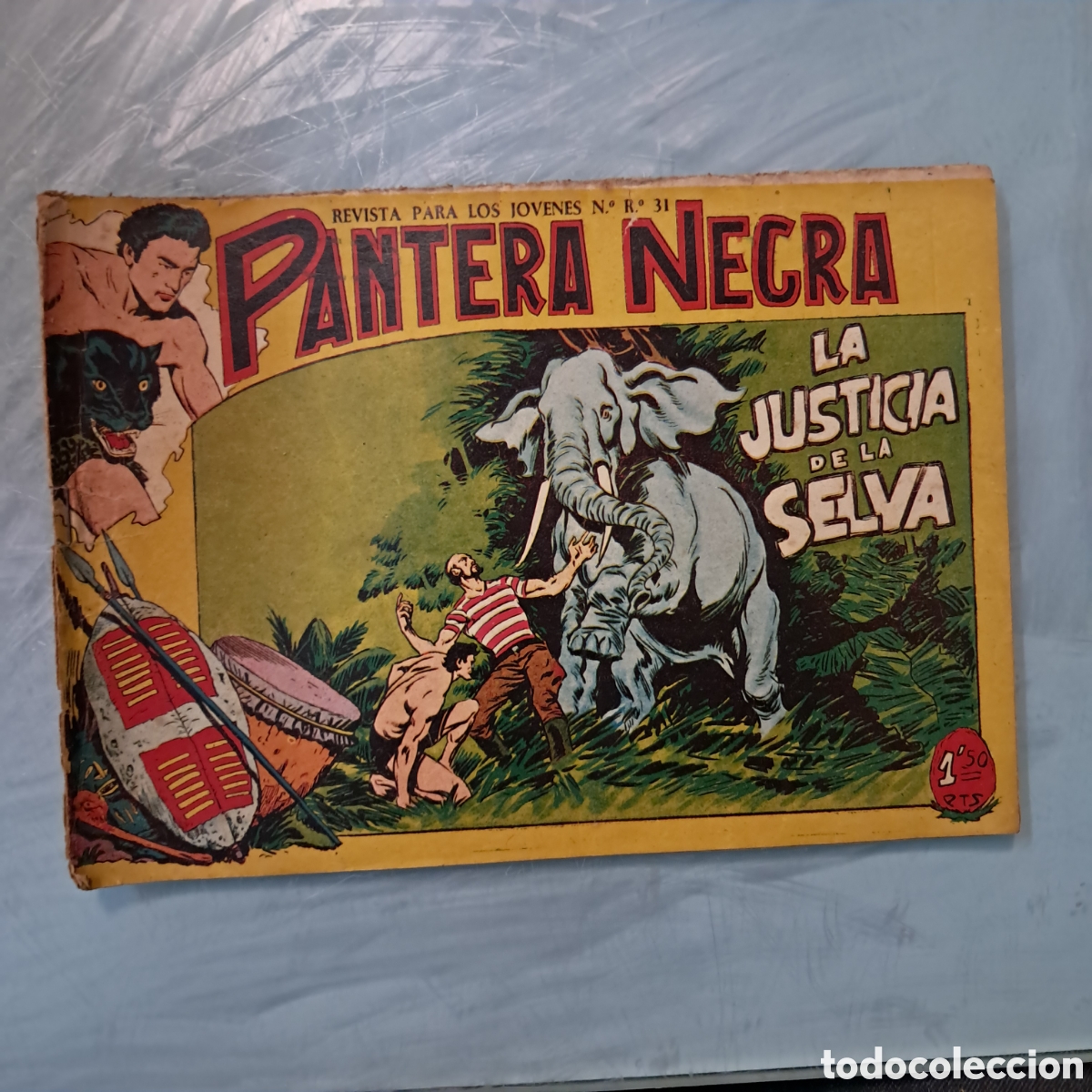 C&oacute;mics: Pantera negra 1,25 pesetas Editorial Maga, 51 - Foto 1