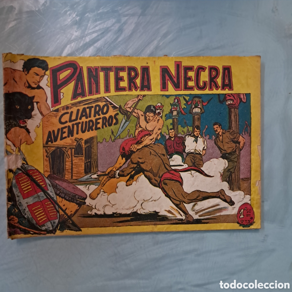 C&oacute;mics: Pantera negra 1,25 pesetas Editorial Maga ,39 - Foto 1