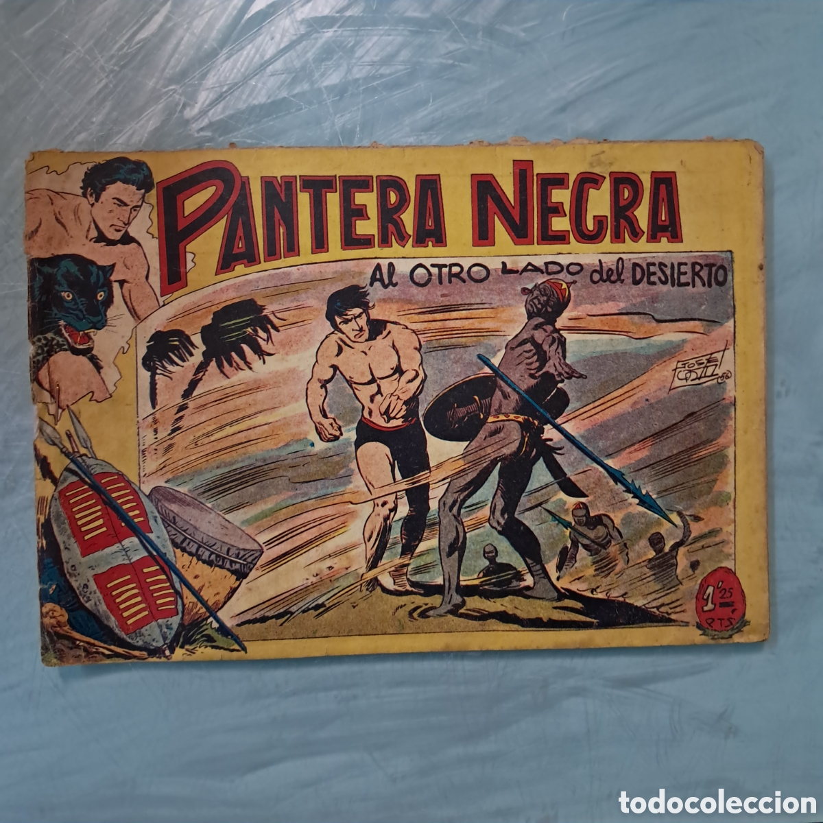 C&oacute;mics: Pantera negra 1,25 pesetas Editorial Maga, 12 - Foto 1