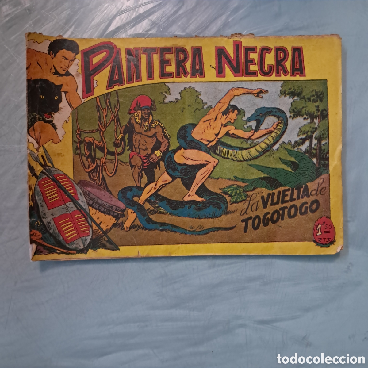 C&oacute;mics: Pantera negra 1,25 pesetas Editorial Maga, 40 - Foto 1