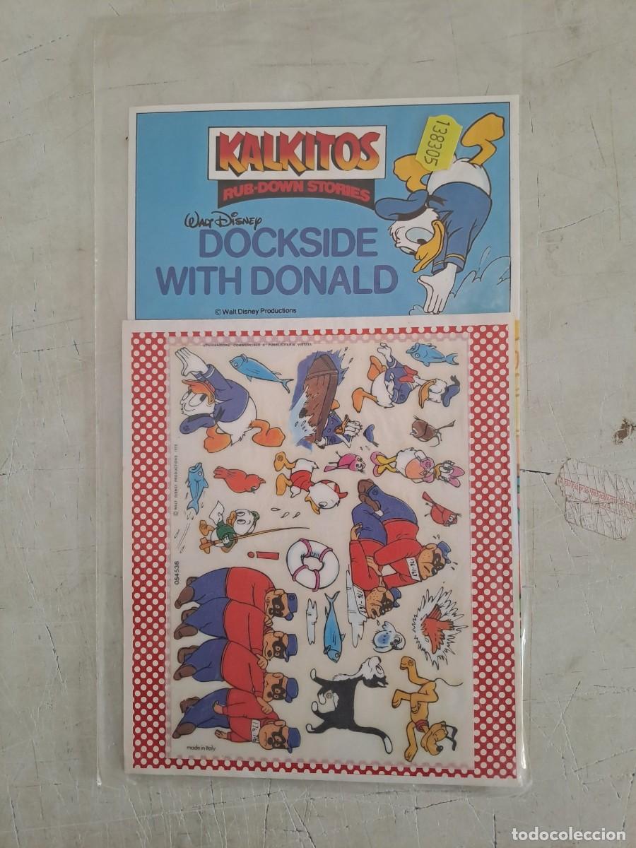 C&oacute;mics: Kalkitos, rub-down stories, dockside with Donald, precintado