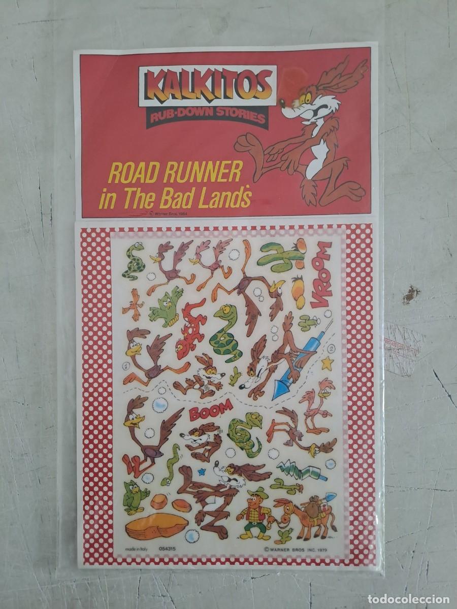 C&oacute;mics: Kalkitos, rub-down stories, road runner in the bad lands, precintado