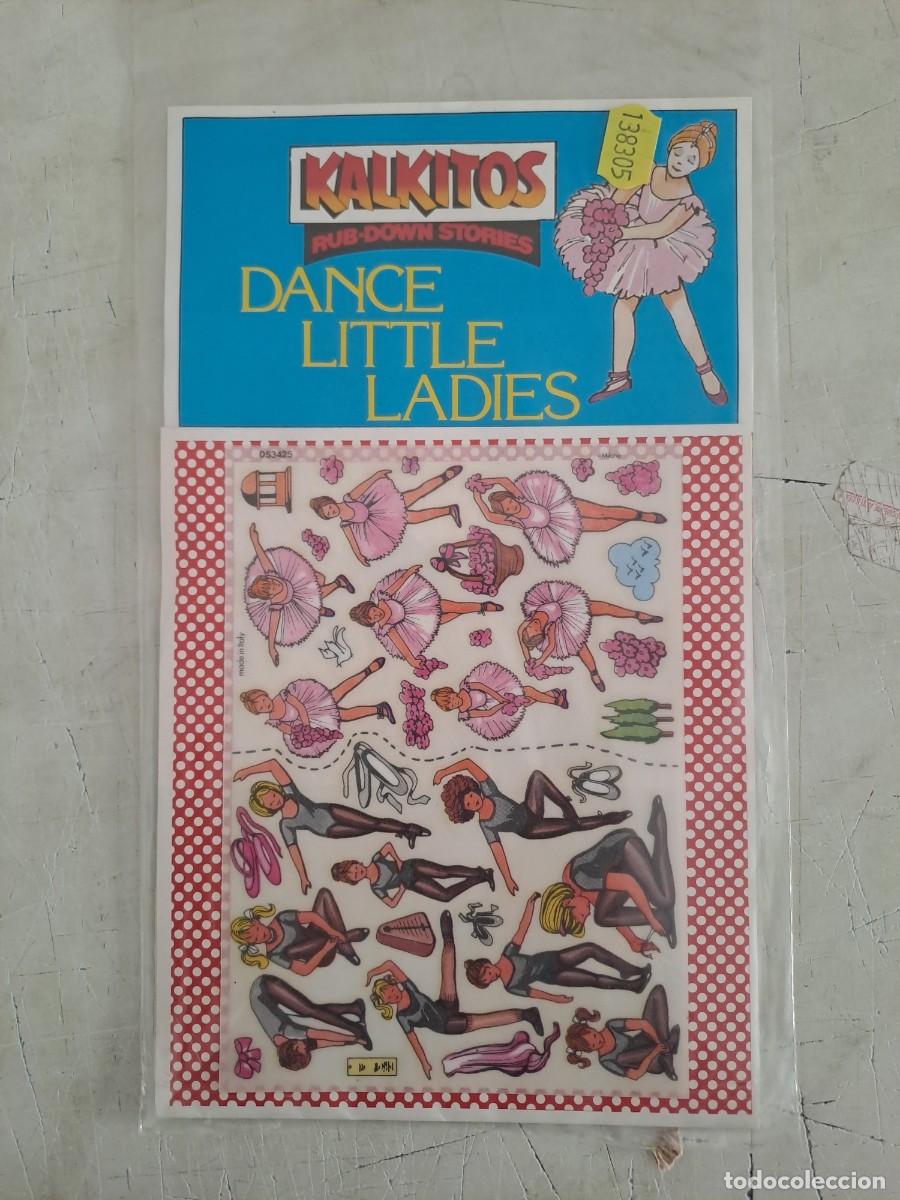 C&oacute;mics: Kalkitos, rub-down stories, dance little ladies, precintado