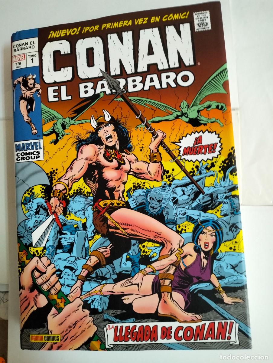 C&oacute;mics: CONAN # 1 OMNIBUS....TAPA DURA DE PANINI. - Foto 1