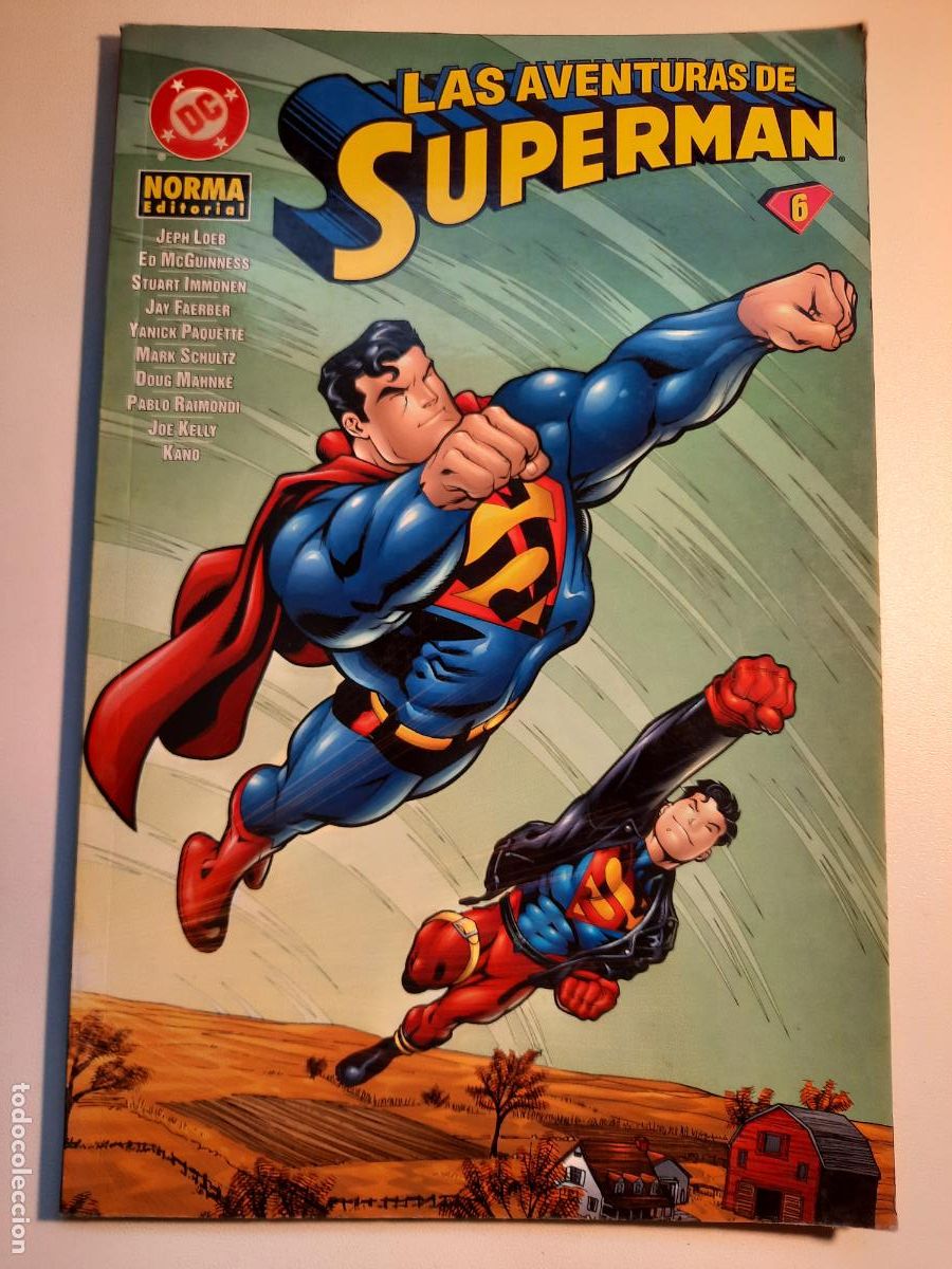 C&oacute;mics: LAS AVENTURAS DE SUPERMAN N&ordm; 6 - ED. NORMA - Foto 1