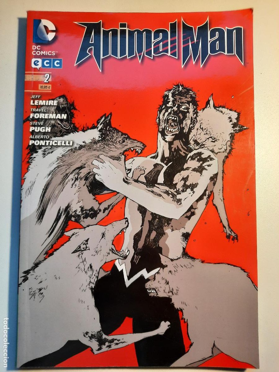 C&oacute;mics: ANIMAL MAN N&ordm; 2 - ED. ECC - Foto 1