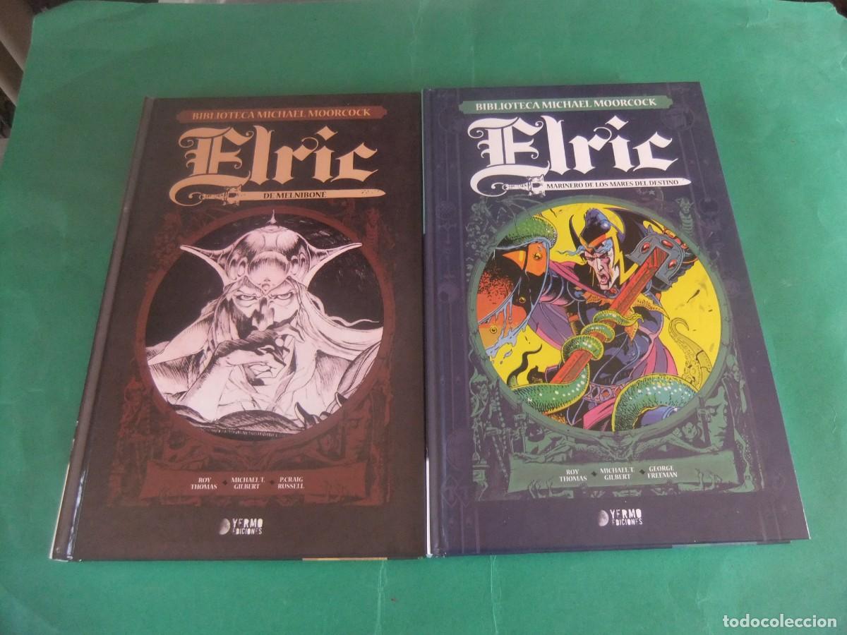 C&oacute;mics: ELRIK DE MELNIBONE 2 TOMOS YERMO EDICIONES - Foto 1