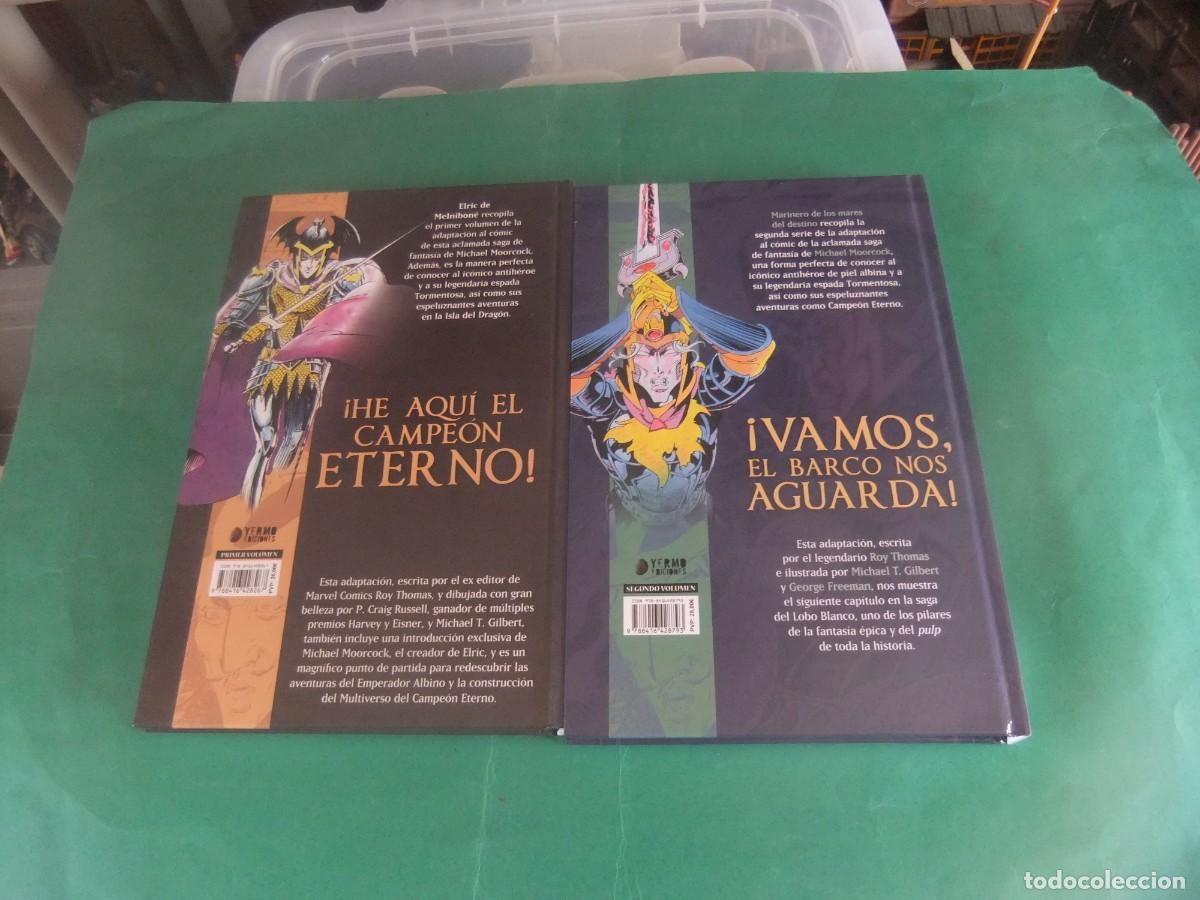 C&oacute;mics: ELRIK DE MELNIBONE 2 TOMOS YERMO EDICIONES - Foto 2