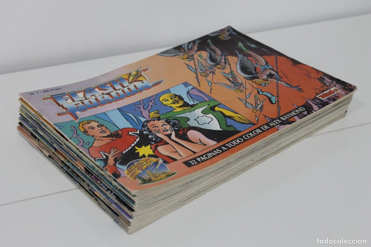 C&oacute;mics: LOTE PRIMEROS 18 COMICS FLASH GORDON EDICION HISTORICA 1988 - Foto 1