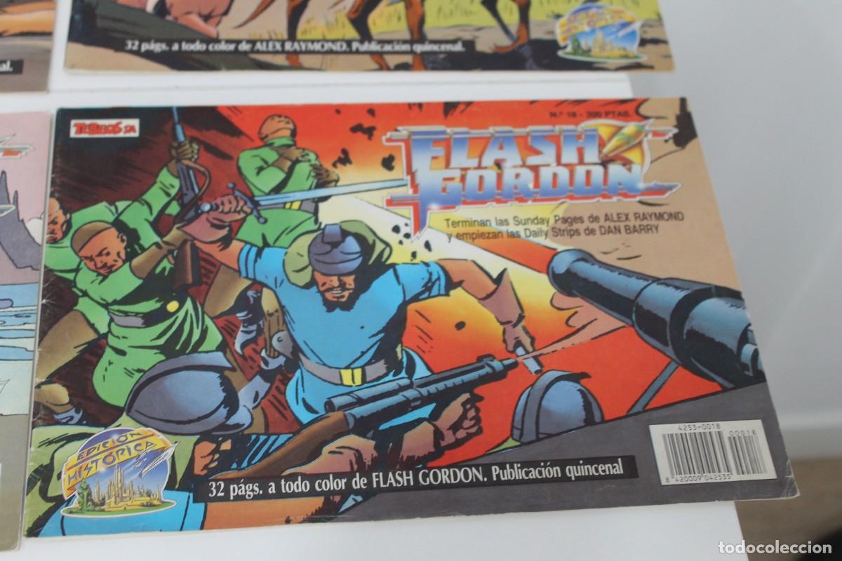 C&oacute;mics: LOTE PRIMEROS 18 COMICS FLASH GORDON EDICION HISTORICA 1988 - Foto 21