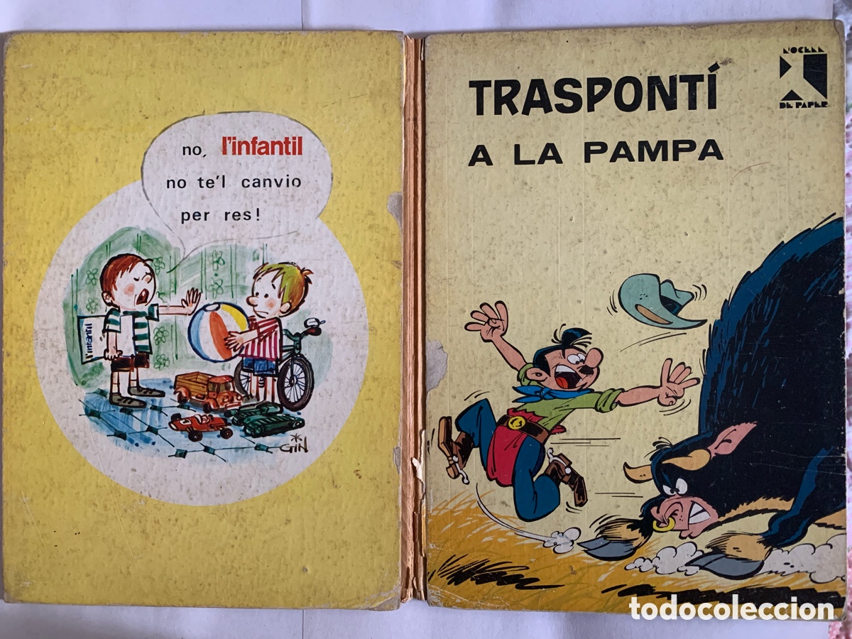 C&oacute;mics: Trasponti a la Pampa EN CATALAN Tapa Dura Sirvensae 1970