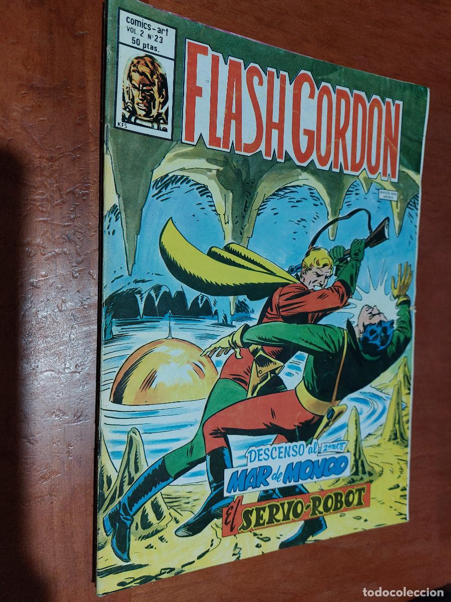 C&oacute;mics: FLASH GORDON. VOL. 2. N&ordm; 23. GRAPA. EDICIONES V&Eacute;RTICE. BUEN ESTADO. C - Foto 1