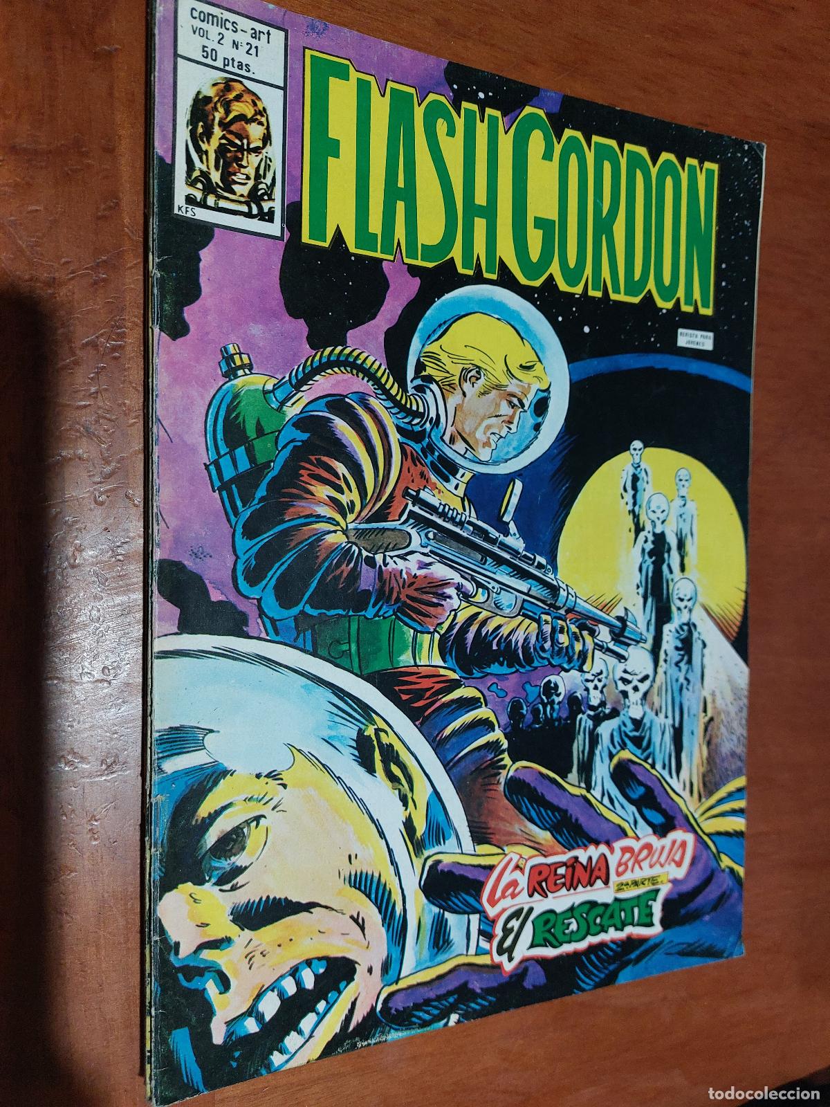 C&oacute;mics: FLASH GORDON. VOL. 2. N&ordm; 21. GRAPA. EDICIONES V&Eacute;RTICE. BUEN ESTADO. C - Foto 1