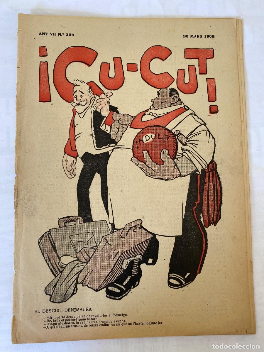 C&oacute;mics: CU -CUT 20 MARS 1908 NUM 306 ANY VII - Foto 1