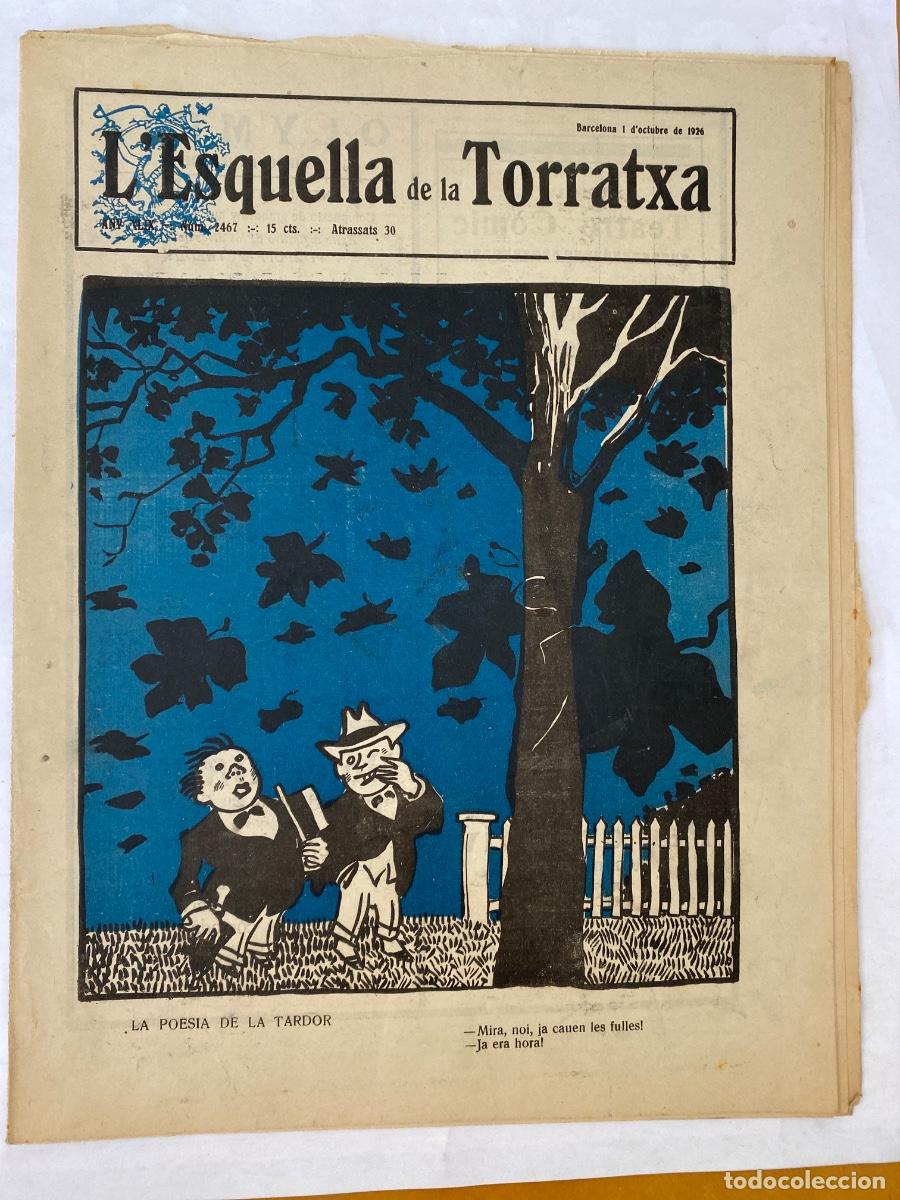 C&oacute;mics: LESQUELLA DE LA TORRATXA NUM 2467 1 DOCTUBRE 1926 - Foto 1