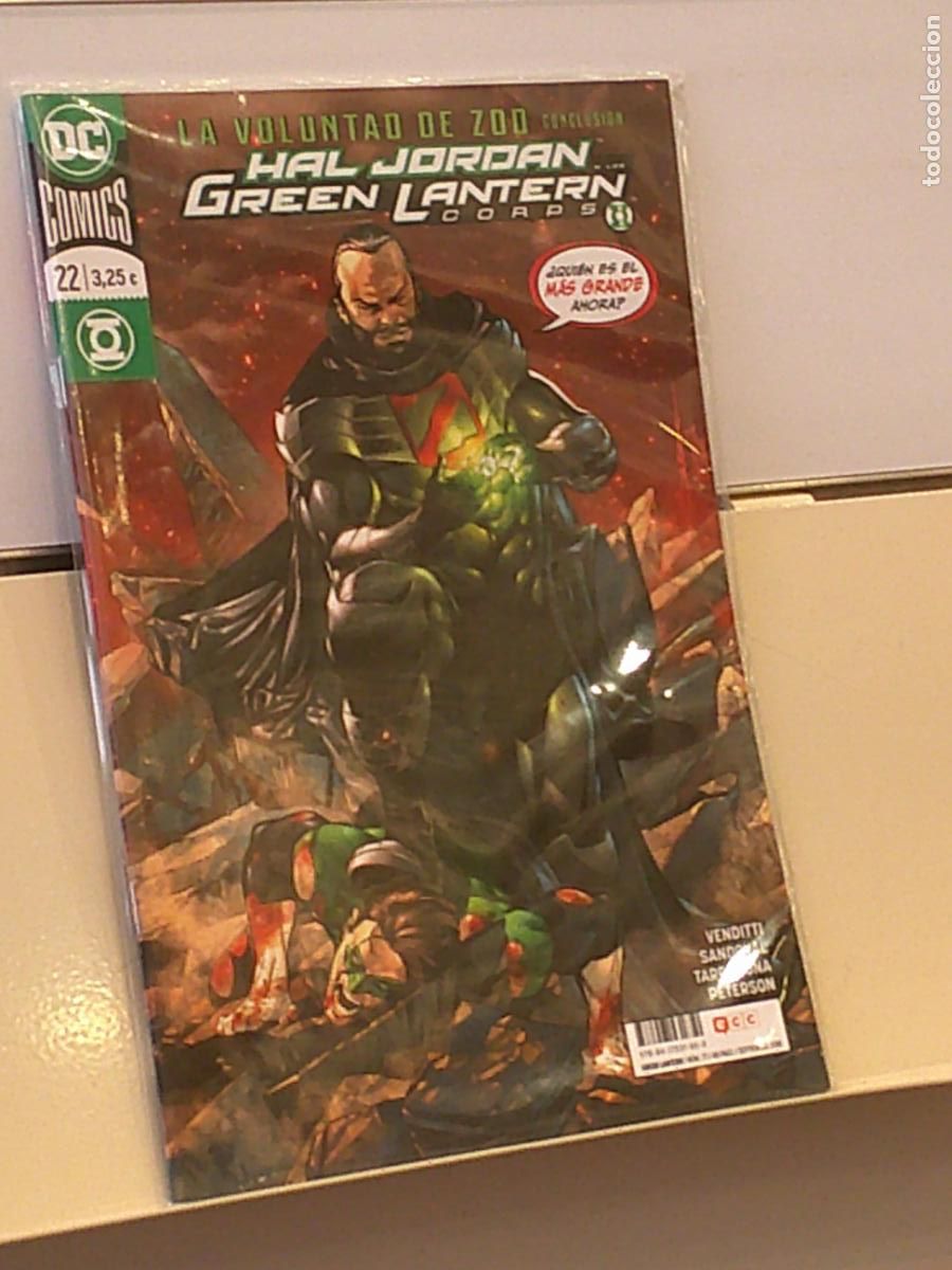 C&oacute;mics: HAL JORDAN Y LOS GREEN LANTERN CORPS N&ordm; 22-77 LA VOLUNTAD DE ZOD CONCLUSION DC - ECC - Foto 1