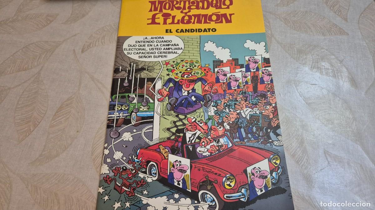 C&oacute;mics: EDICIONES B MORTADELO Y FILEMON EL CANDIDATO - Foto 1
