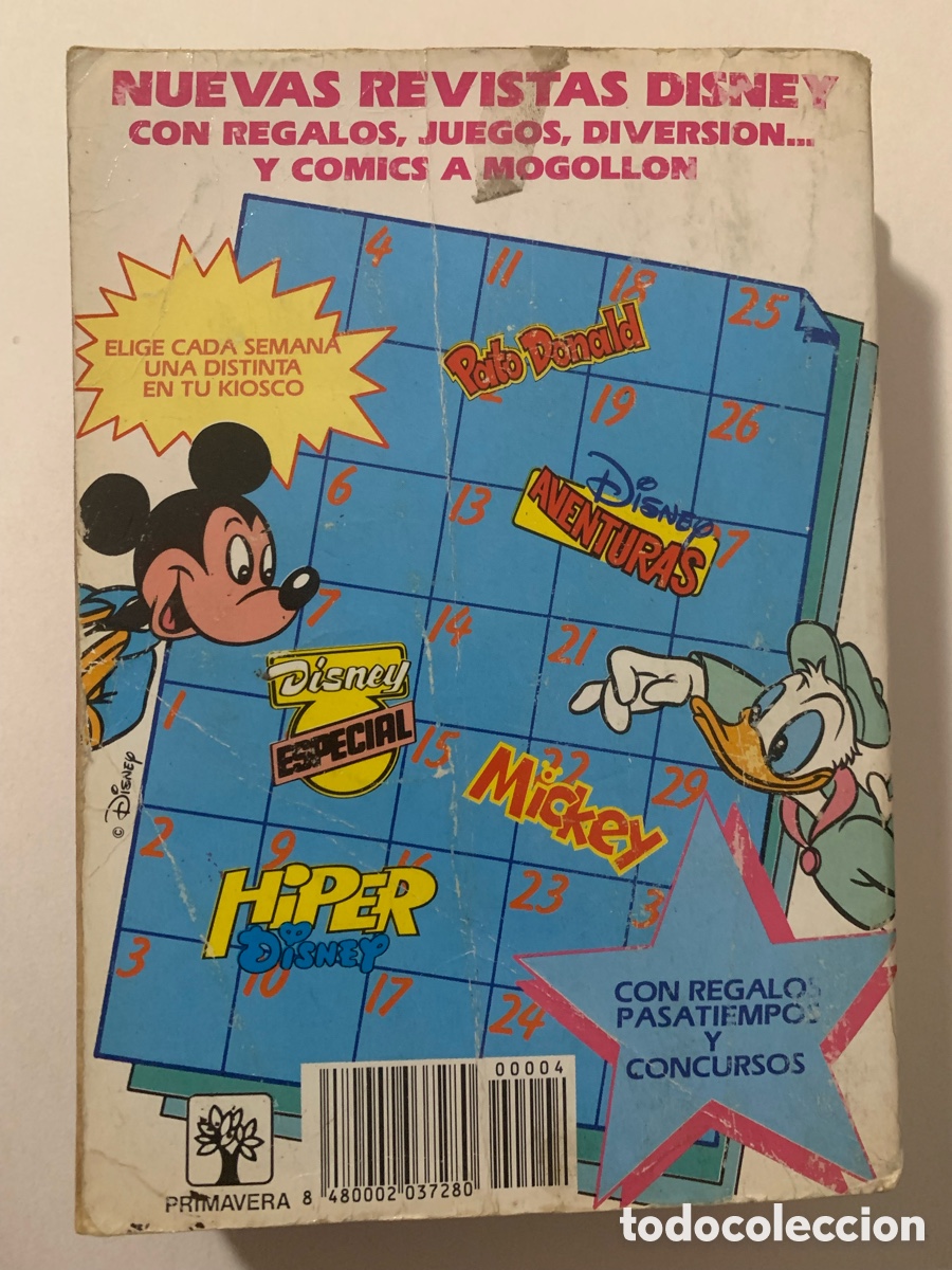 C&oacute;mics: Hiper Disney N&ordm;4 Primavera 1989 - Foto 2