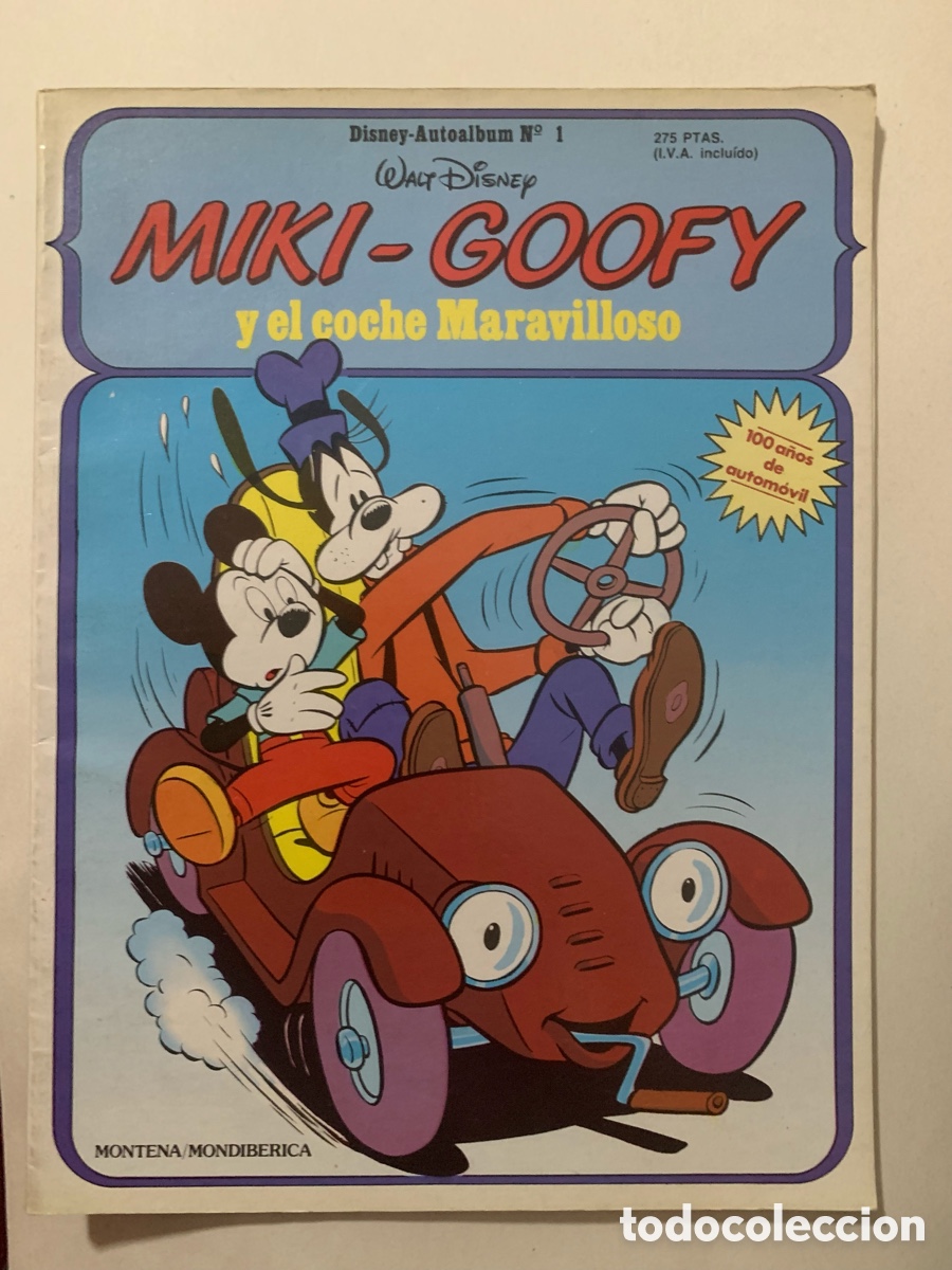 C&oacute;mics: Miki - Goofy Y El Coche Maravilloso N&ordm;1 Montena 1986