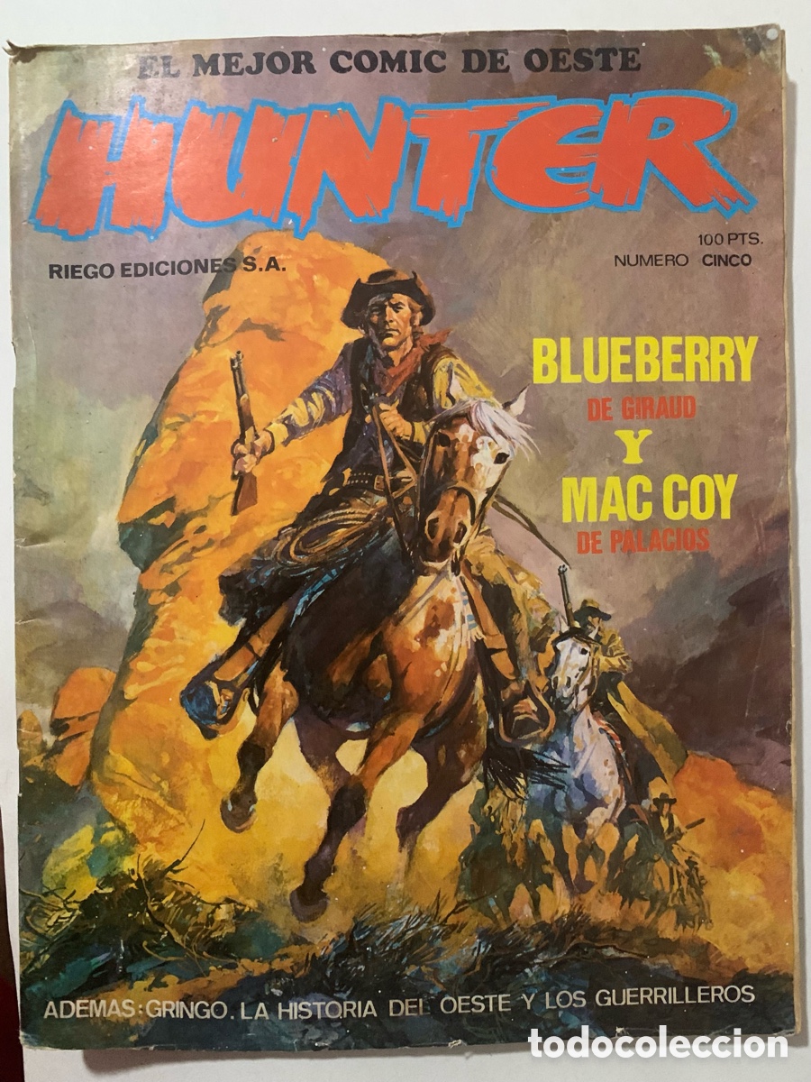 C&oacute;mics: Hunter N&ordm;5 Blueberry y Mc Coy Riego 1980 - Foto 1