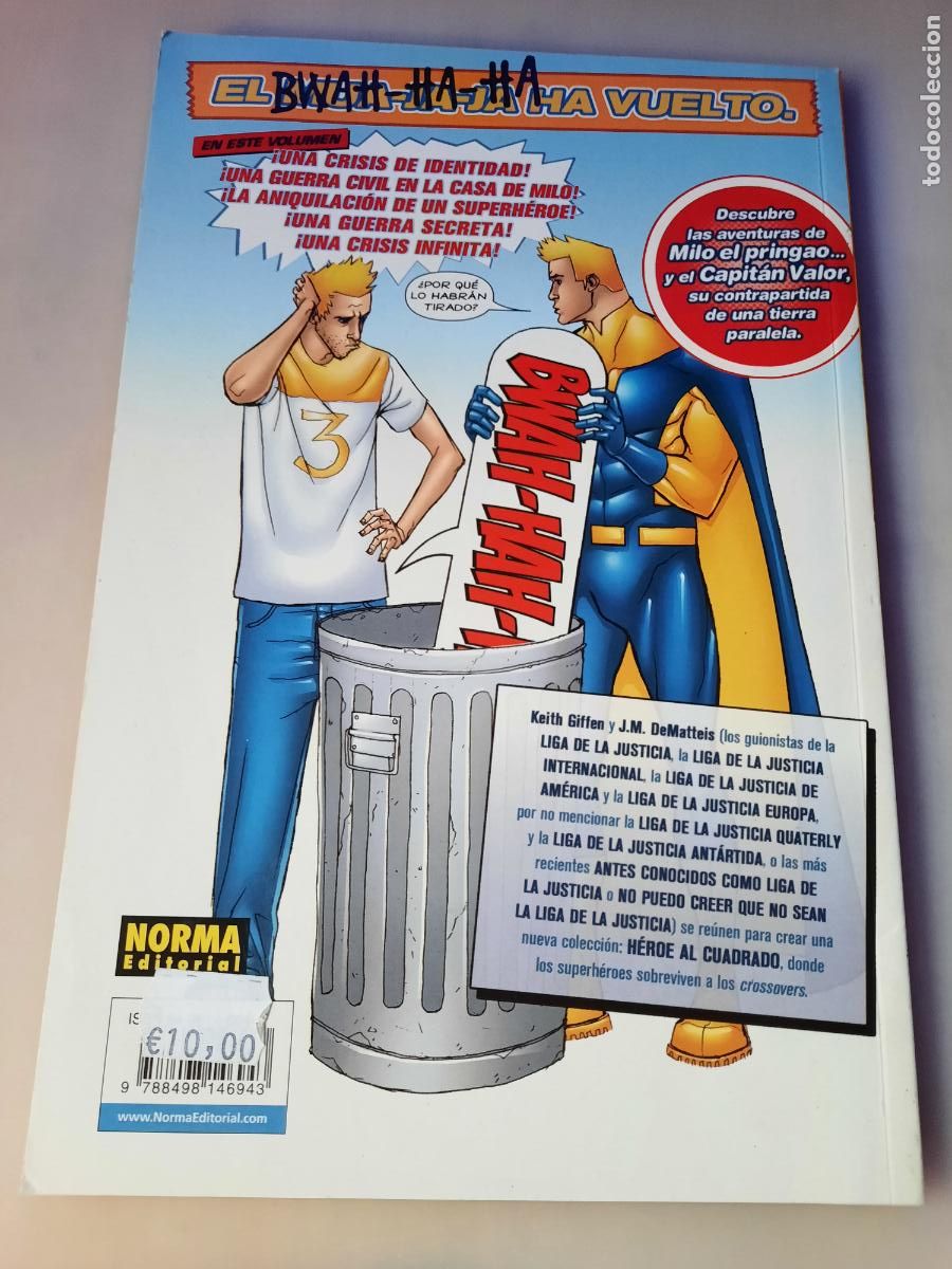 C&oacute;mics: H&Eacute;ROE AL CUADRADO N&ordm; 1 - ED. NORMA - Foto 3
