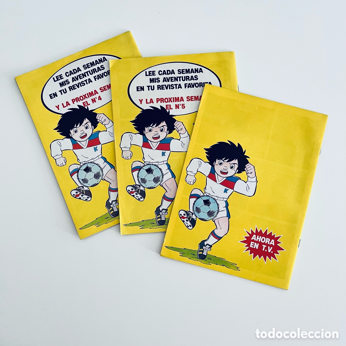 C&oacute;mics: Lote 3 Comics Revista Supergol con poster Multilibro 1990 - Foto 2